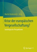 Cover: Krise der europ&auml;ischen Vergesellschaftung? - Springer VS