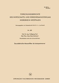 Cover: Das elektrische Massenfilter als Isotopentrenner - VS Verlag f&uuml;r Sozialwissenschaften