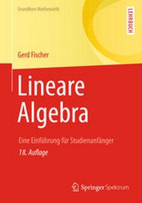 Abbildung von: Lineare Algebra - Springer Spektrum