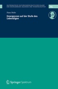 Cover: Emergenzen auf der Stufe des Lebendigen - Springer Spektrum