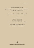 Cover: Die industrielle Facharbeiterausbildung und Vorschl&auml;ge f&uuml;r ihre Verbesserung - VS Verlag f&uuml;r Sozialwissenschaften