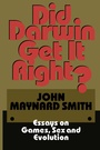 Cover: Did Darwin Get It Right? - Chapman and Hall