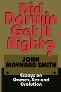 Cover: Did Darwin Get It Right? - Chapman and Hall