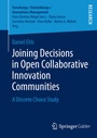 Cover: Joining Decisions in Open Collaborative Innovation Communities - Springer Gabler