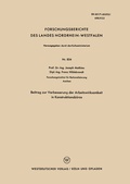 Cover: Beitrag zur Verbesserung der Arbeitswirksamkeit in Konstruktionsb&uuml;ros - VS Verlag f&uuml;r Sozialwissenschaften