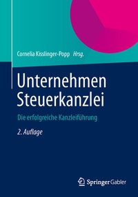 Abbildung von: Unternehmen Steuerkanzlei - Springer Gabler