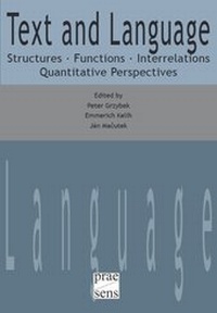 Enlarge image Cover: Text and Language - Praesens Verlag