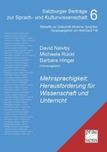 Cover: Mehrsprachigkeit: Herausforderung f&uuml;r Wissenschaft und Unterricht - Praesens Verlag