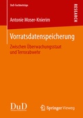 Cover: Vorratsdatenspeicherung - Springer Vieweg