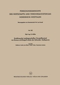 Cover: Ermittlung der Laufeigenschaften (Vergie&szlig;barkeit) von Bronze und Rotgu&szlig; mittels der Schneider-Gie&szlig;spirale - VS Verlag f&uuml;r Sozialwissenschaften
