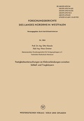 Cover: Festigkeitsuntersuchungen an Klebverbindungen zwischen Schleif- und Tragk&ouml;rpern - VS Verlag f&uuml;r Sozialwissenschaften
