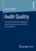 Cover: Audit Quality - Springer Gabler