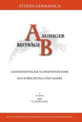 Cover: Schl&uuml;sselkompetenz Germanistik - Praesens Verlag