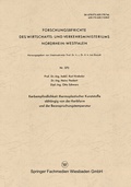 Cover: Kerbempfindlichkeit thermoplastischer Kunststoffe abh&auml;ngig von der Kerbform und der Beanspruchungstemperatur - VS Verlag f&uuml;r Sozialwissenschaften