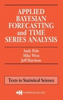 Cover: Applied Bayesian Forecasting and Time Series Analysis - Chapman & Hall/CRC