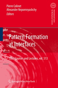 Enlarge image Cover: Pattern Formation at Interfaces - Springer