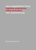 Cover: Logischer Empirismus, Werte und Moral - Springer