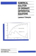 Cover: Numerical solution of ordinary differential equations - Chapman & Hall/CRC