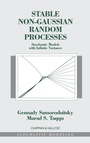 Cover: Stable Non-Gaussian Random Processes - Chapman & Hall/CRC