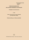 Cover: Weiterentwicklung von Friktionswerkstoffen - VS Verlag f&uuml;r Sozialwissenschaften