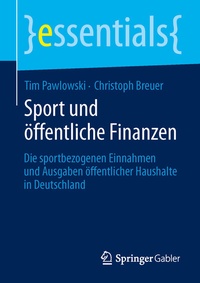 Abbildung von: Sport und öffentliche Finanzen - Springer Gabler