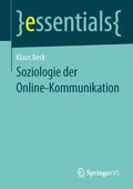 Cover: Soziologie der Online-Kommunikation - Springer VS