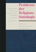 Cover: Probleme der Religionssoziologie - VS Verlag f&uuml;r Sozialwissenschaften