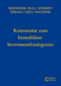 Abbildung von: ImmoInvFG | Immobilien-Investmentfondsgesetz - Linde