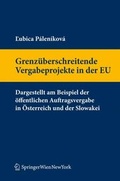 Cover: Grenz&uuml;berschreitende Vergabeprojekte in der EU - Springer