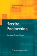 Cover: Service Engineering - Springer