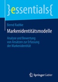 Cover: Markenidentit&auml;tsmodelle - Springer Gabler