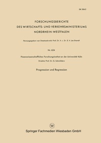 Abbildung von: Progression und Regression - VS Verlag für Sozialwissenschaften