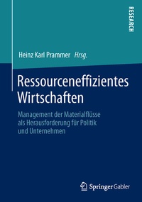 Abbildung von: Ressourceneffizientes Wirtschaften - Springer Gabler