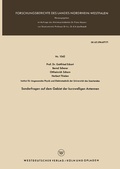 Cover: Sonderfragen auf dem Gebiet der kurzwelligen Antennen - VS Verlag f&uuml;r Sozialwissenschaften