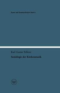 Abbildung von: Soziologie der Kirchenmusik - VS Verlag für Sozialwissenschaften