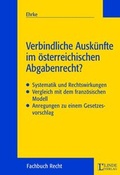 Bild: Verbindliche Ausk&uuml;nfte im &ouml;sterreichischen Abgabenrecht? - Linde