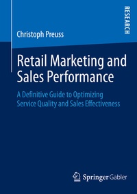 Abbildung von: Retail Marketing and Sales Performance - Springer Gabler
