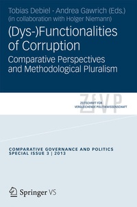 Enlarge image Cover: (Dys-)Functionalities of Corruption - Springer VS