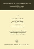 Cover: Zur antithyreoidalen und Mi&szlig;bildungen erzeugenden Wirkung pflanzlicher und tierischer &Ouml;le bei Kaulquappen - VS Verlag f&uuml;r Sozialwissenschaften