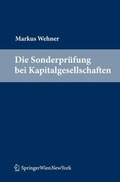 Cover: Die Sonderpr&uuml;fung bei Kapitalgesellschaften - Springer