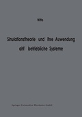 Cover: Simulationstheorie und ihre Anwendung auf betriebliche Systeme - Springer Gabler