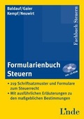 Cover: Formularienbuch Steuern - Linde
