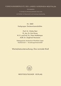 Cover: Wortschatzuntersuchung: Das normale Kind - VS Verlag f&uuml;r Sozialwissenschaften