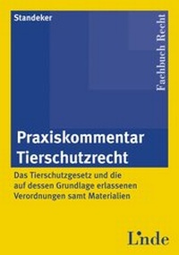 Bild: Praxiskommentar Tierschutzrecht - Linde