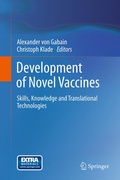 Cover: Development of Novel Vaccines - Springer