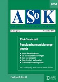 Abbildung von: Pensionsharmonisierungsgesetz - Linde