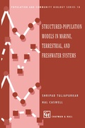 Cover: Structured-Population Models in Marine, Terrestrial, and Freshwater Systems - Chapman and Hall