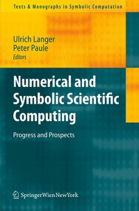 Enlarge image Cover: Numerical and Symbolic Scientific Computing - Springer