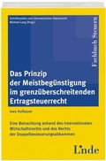 Bild: Das Prinzip der Meistbeg&uuml;nstigung im grenz&uuml;berschreitenden Ertragsteuerrecht - Linde