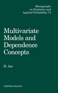 Cover: Multivariate Models and Dependence Concepts - Chapman & Hall/CRC